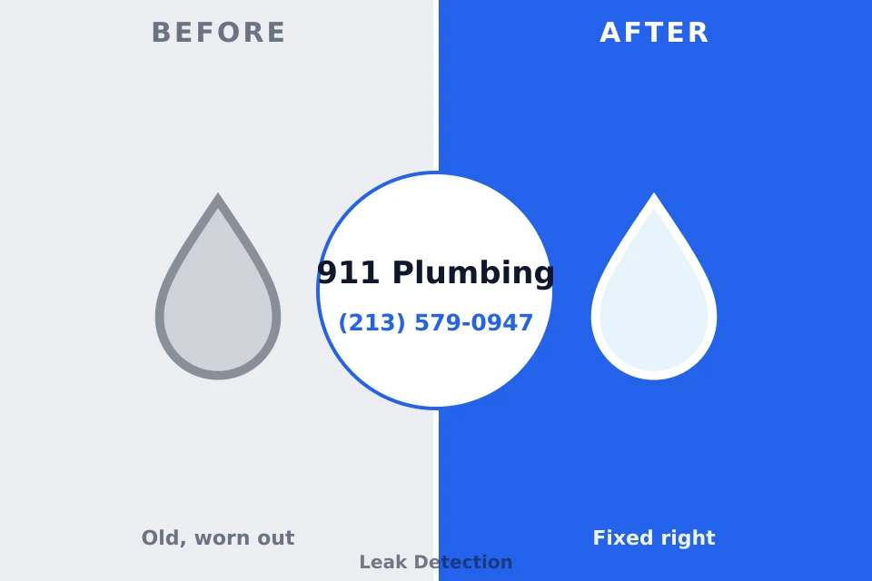 Before and after: plumbing repair Wurtsboro Hills, NY